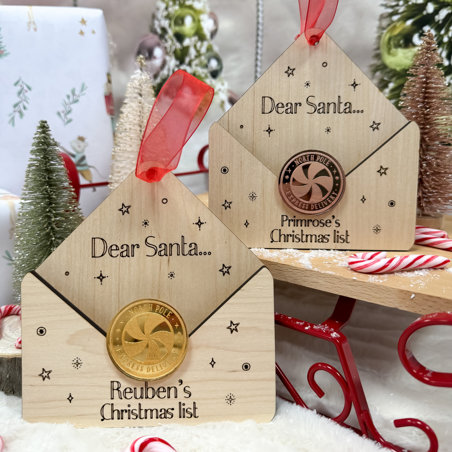 Dear Santa... Christmas List Envelope