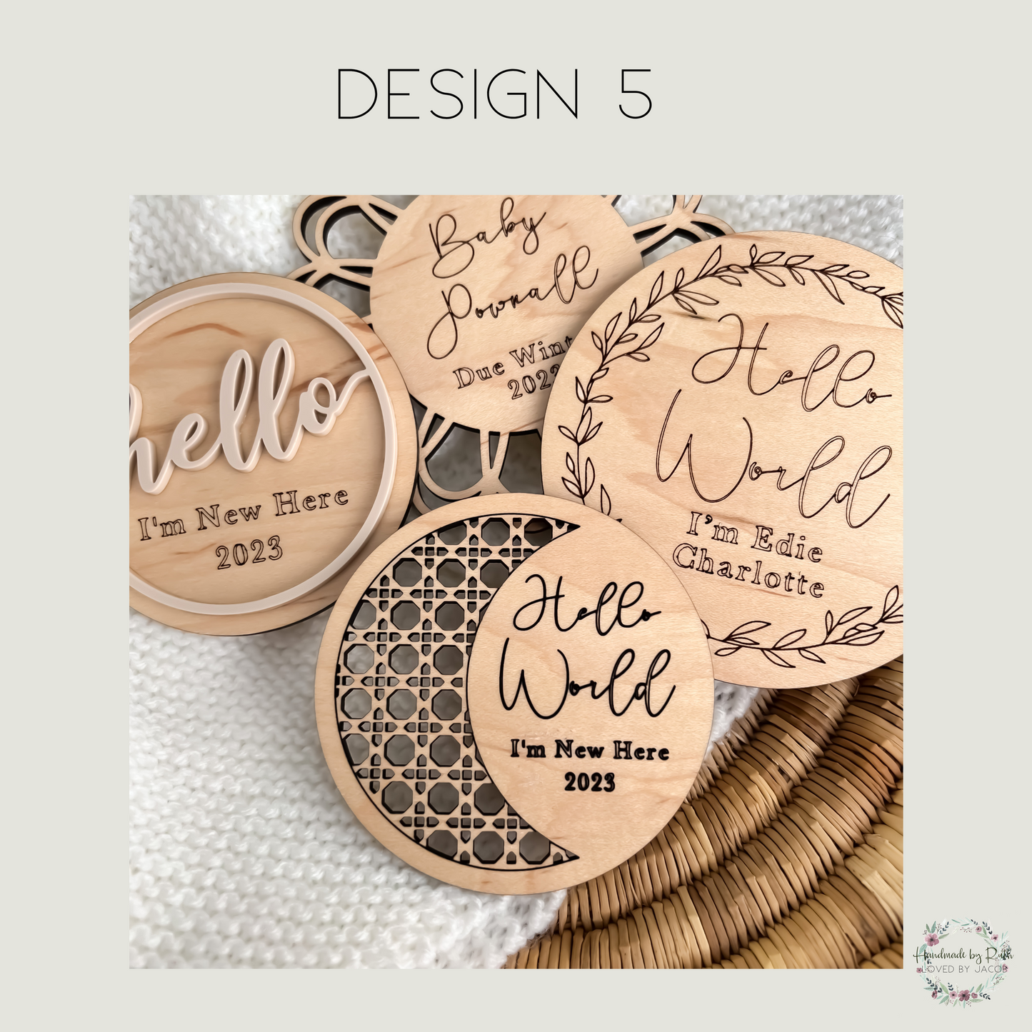 Personalised Announcement Signs