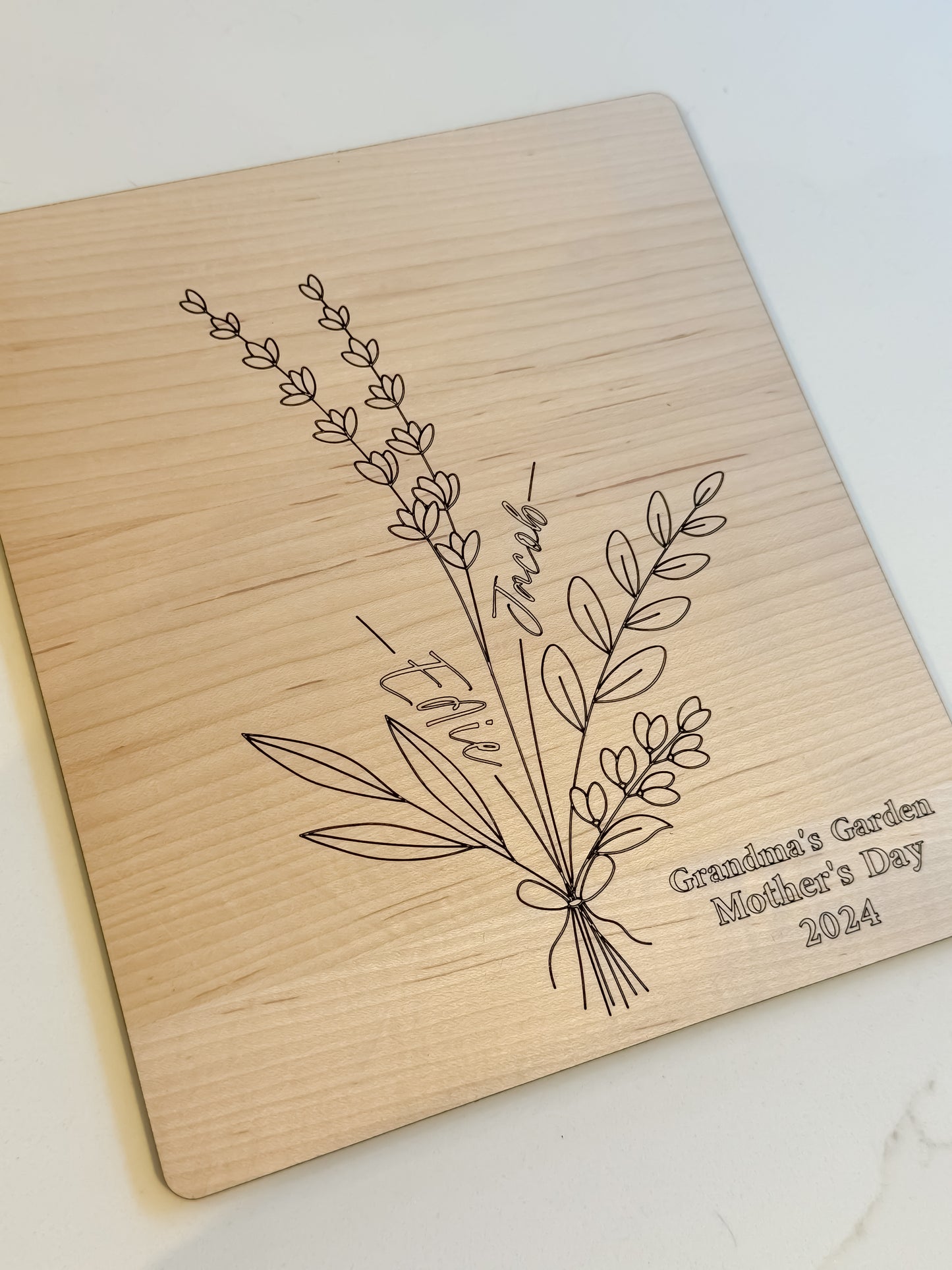 Mother's Day Handprint Sign