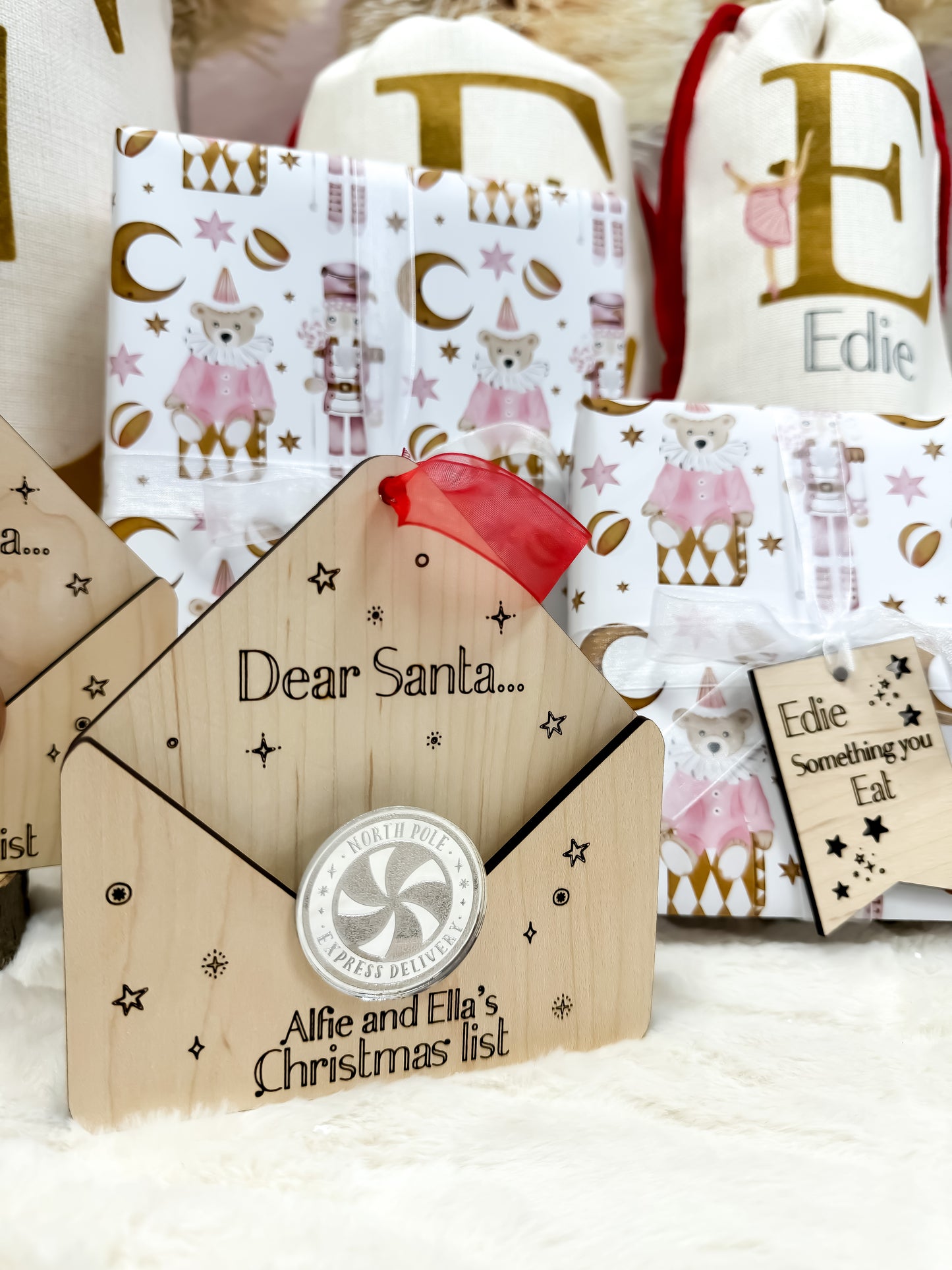 Dear Santa... Christmas List Envelope