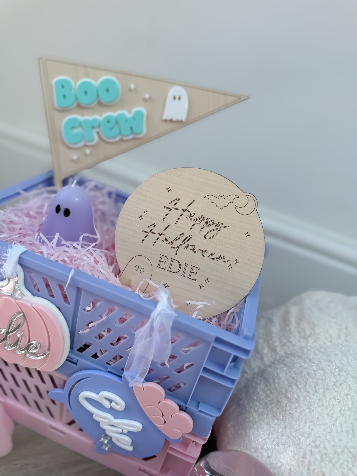 Halloween Boo Crew Flag