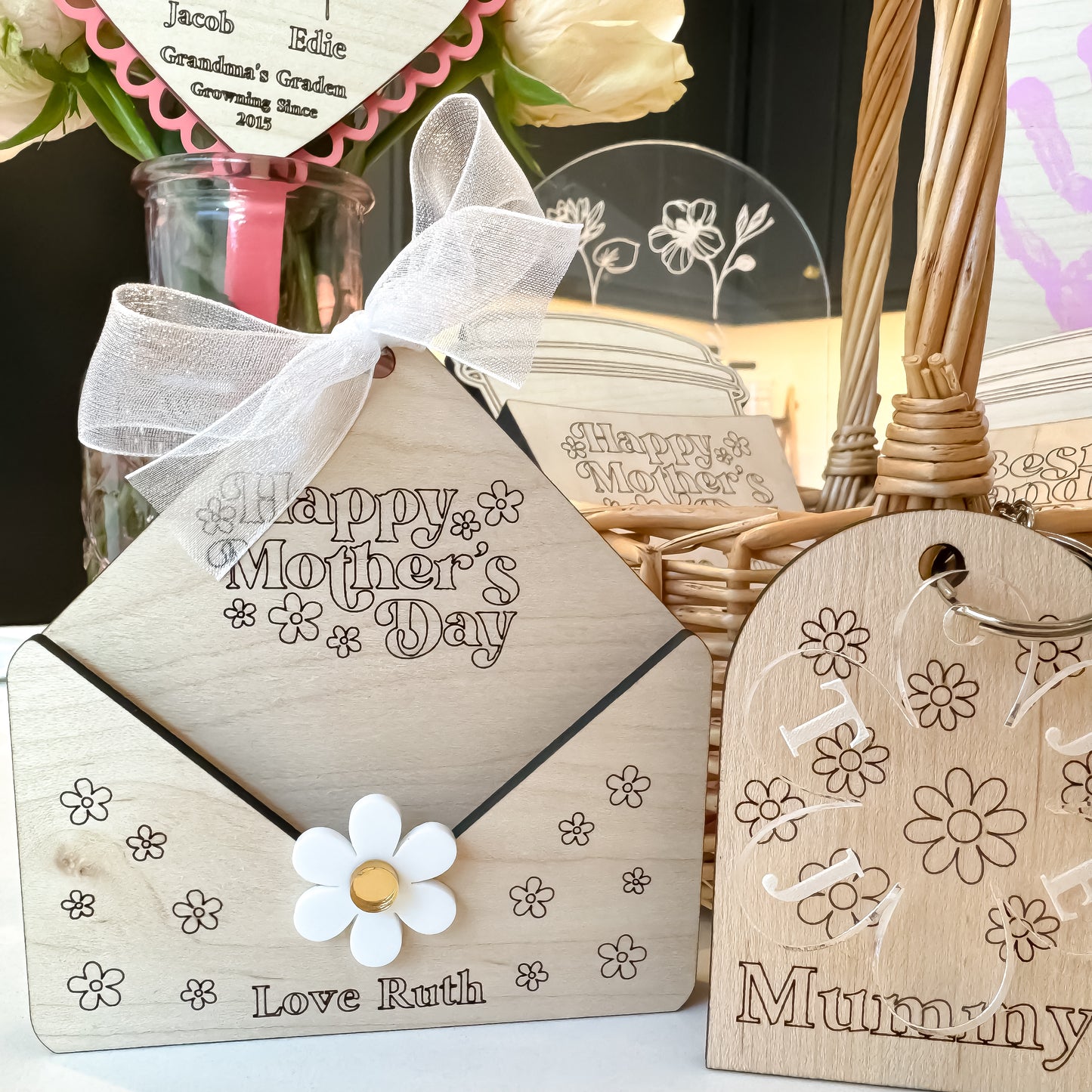 'Happy Mother's Day' Gift Card Envelope