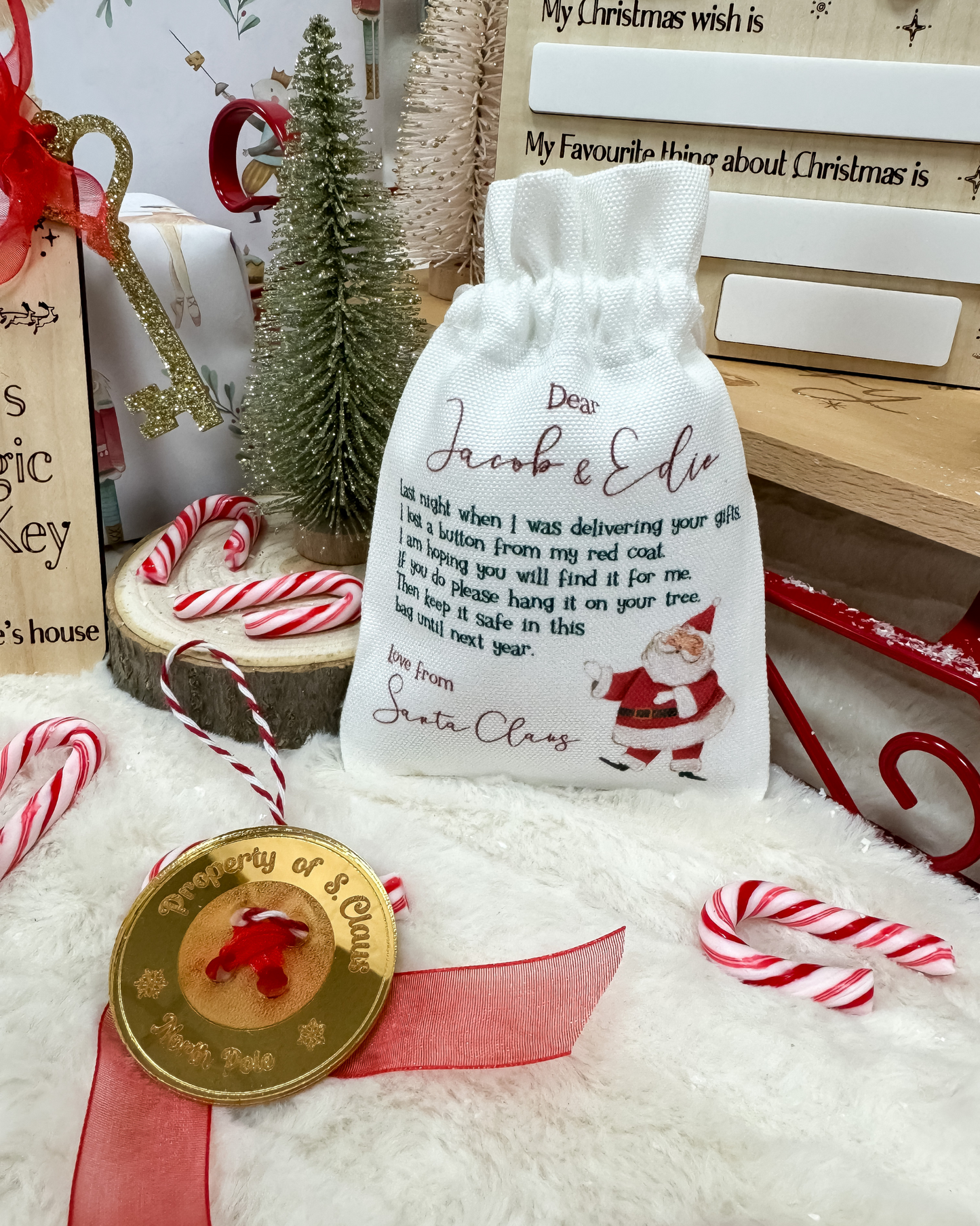 Santa's Lost Button