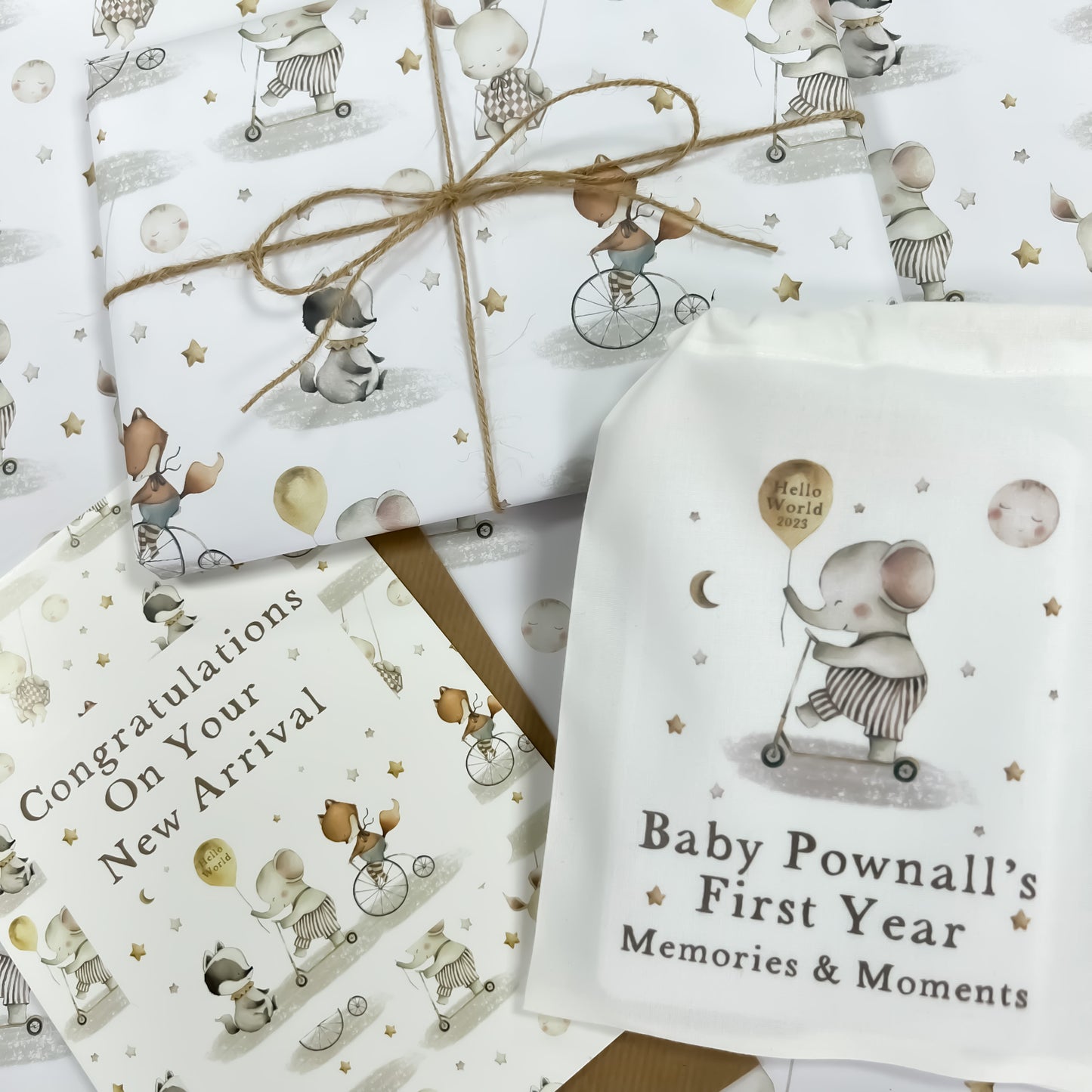 baby milestone cards, Safari Circus