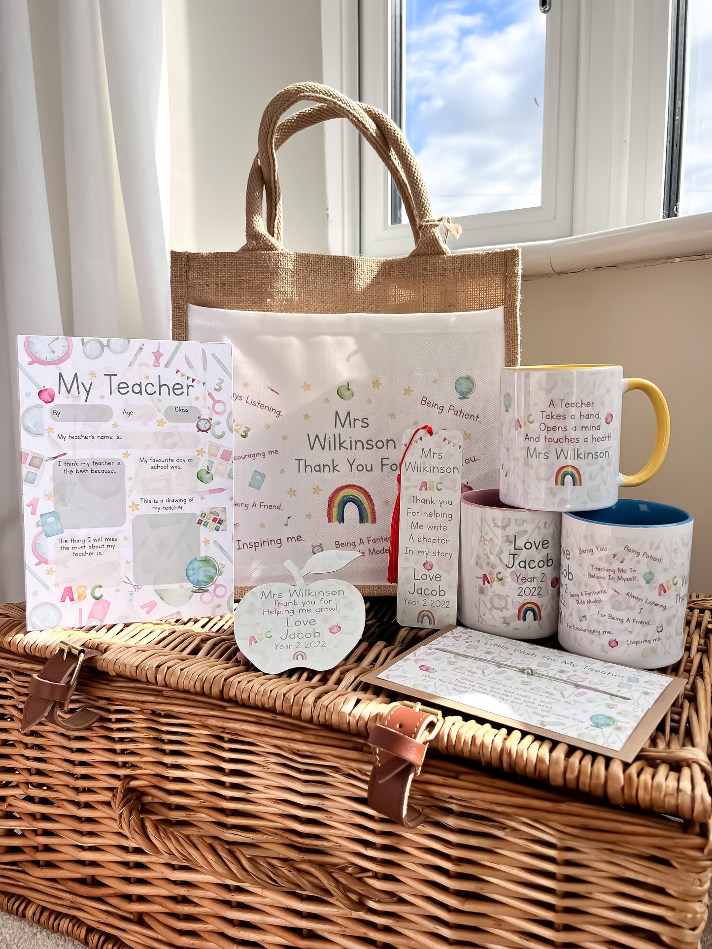 Teacher Apple Magnet