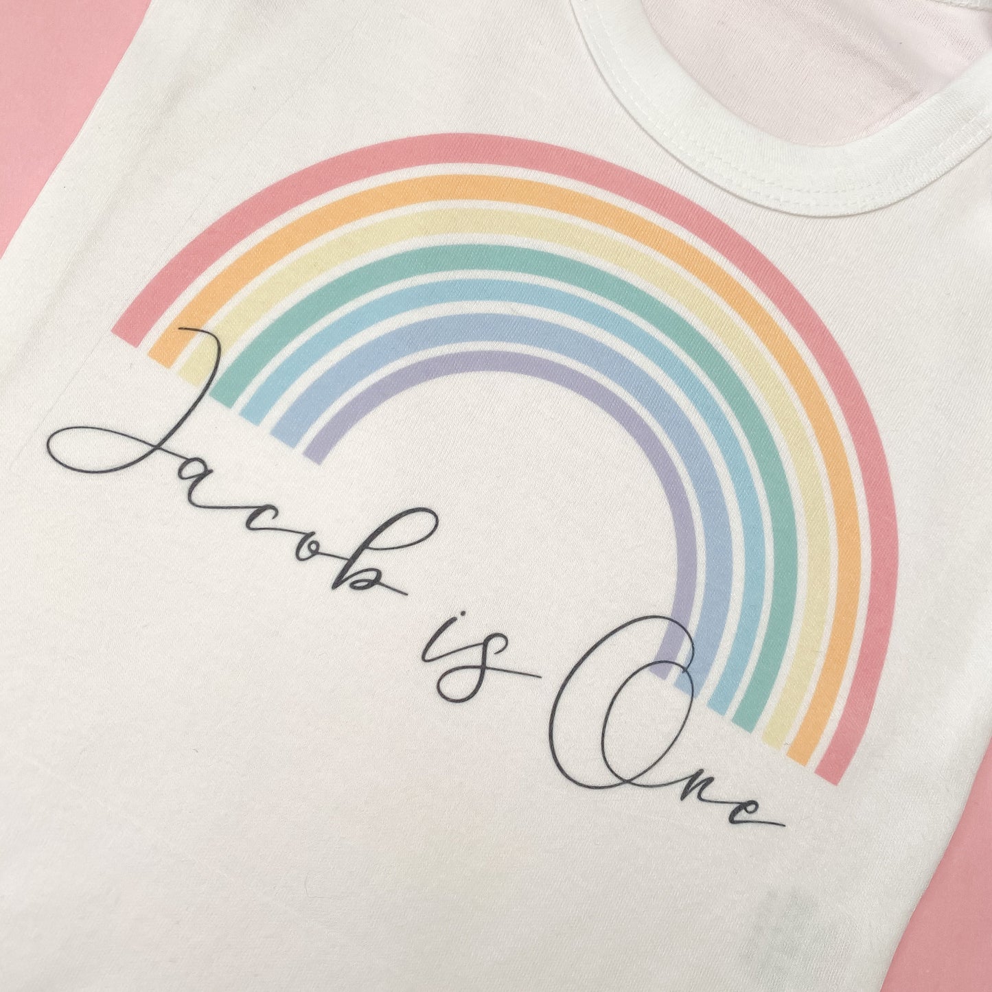 1st birthday bodysuit, birthday vest, birthday bodysuit, 1st birthday outfit, first birthday, one vest, one bodysuit, rainbow,