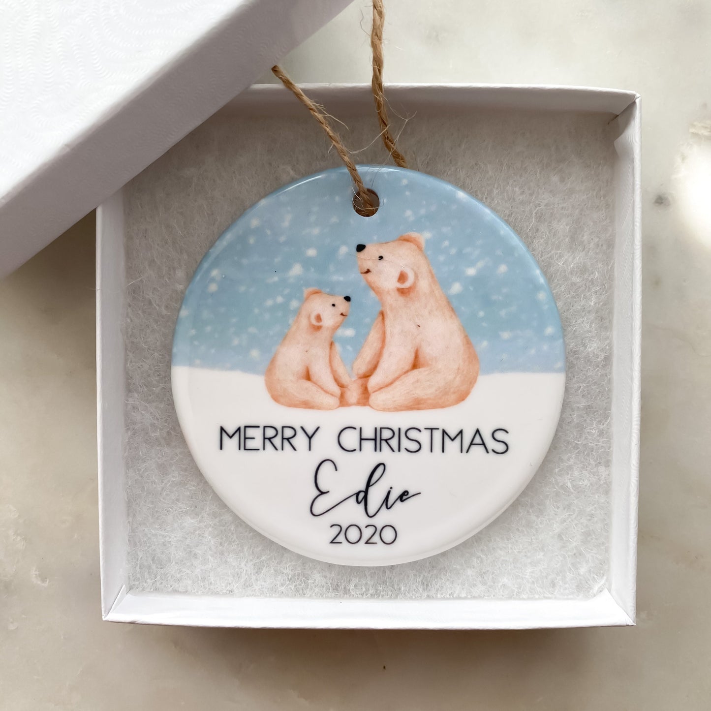 Christmas decoration, polar bear