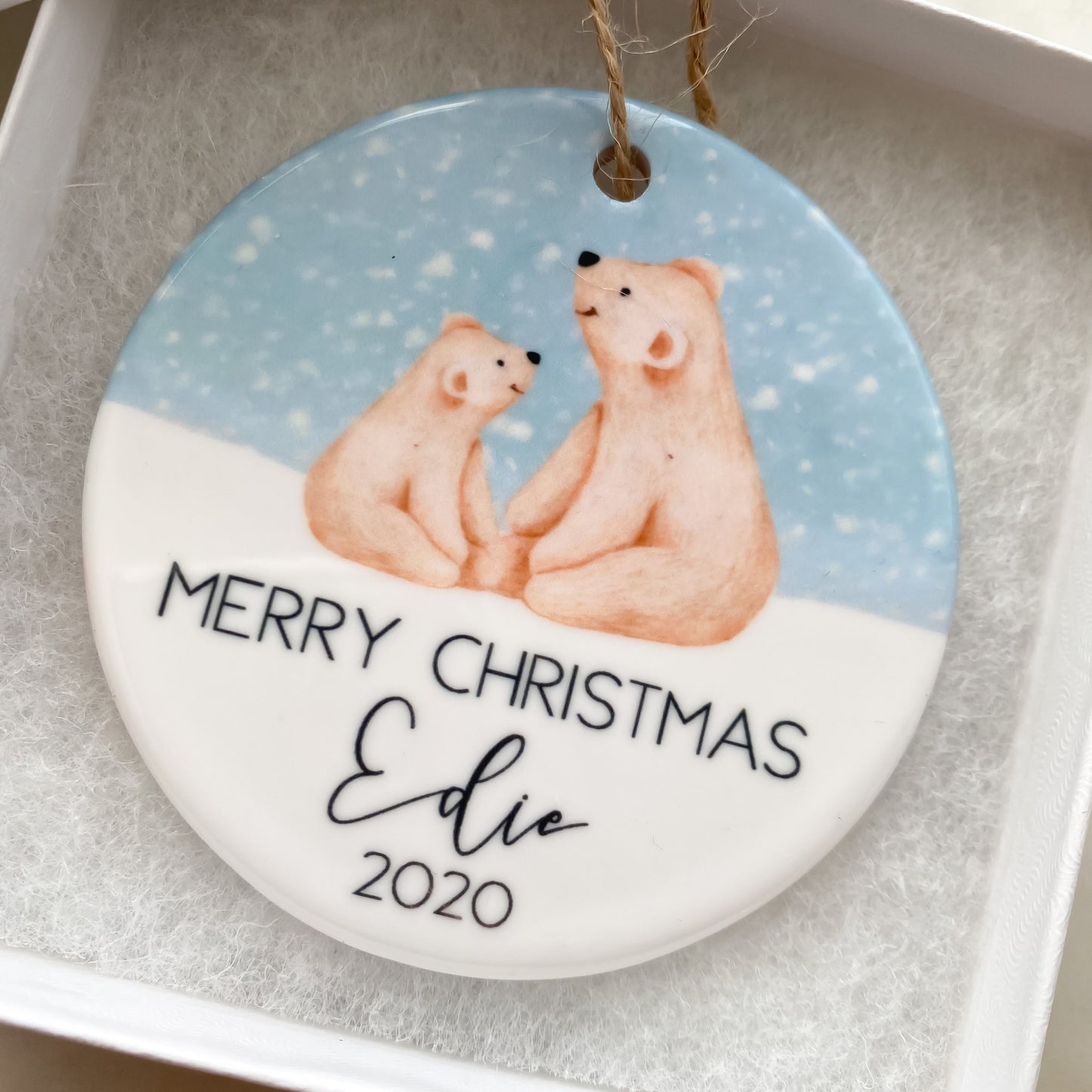 Christmas decoration, polar bear