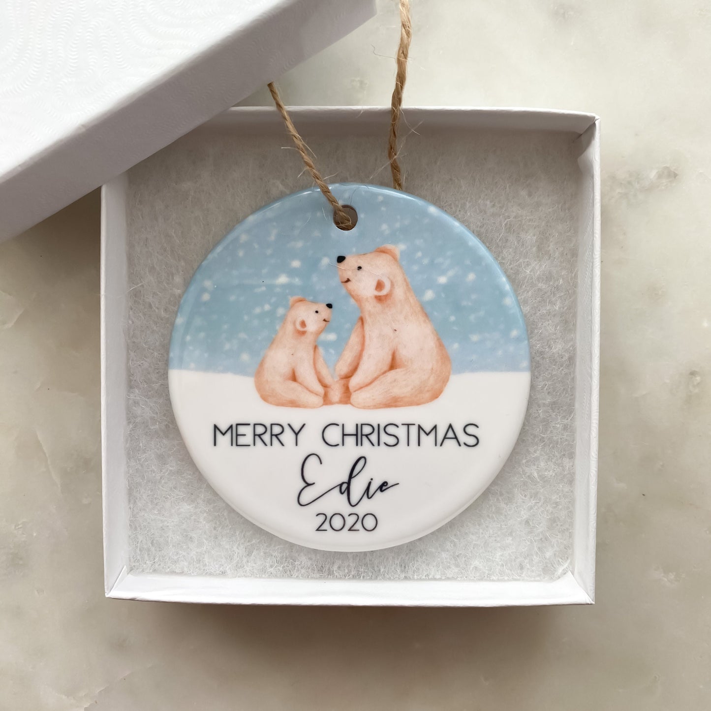 Christmas decoration, polar bear