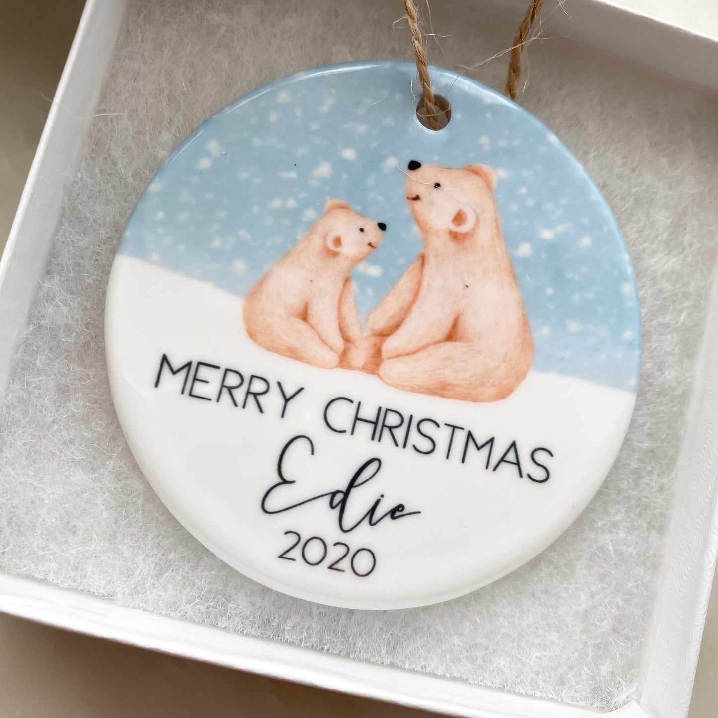 Christmas decoration, polar bear