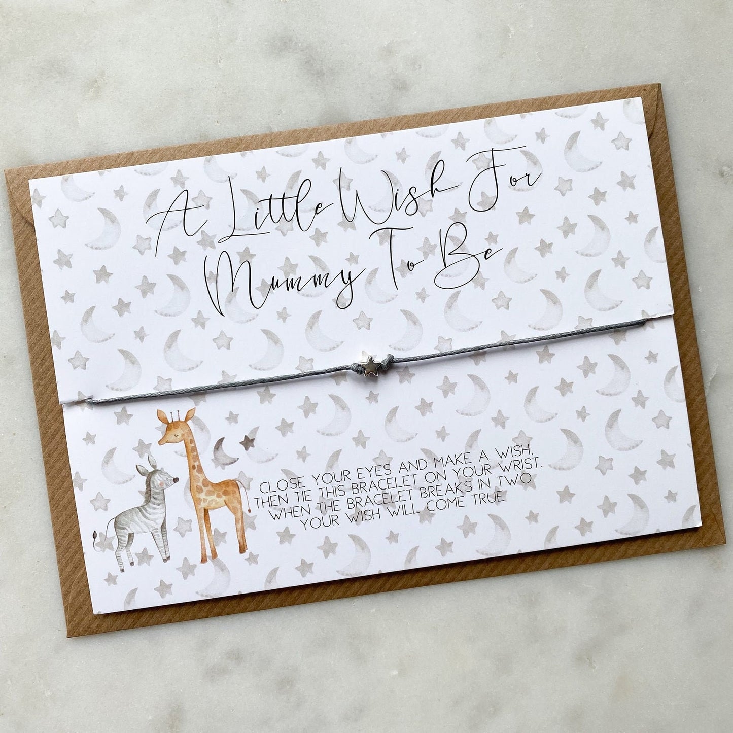 Pregnancy gift, Personalised letterbox gift, pregnancy journal, parents to be gift, mummy to be, unisex, baby shower gift, wish bracelet,