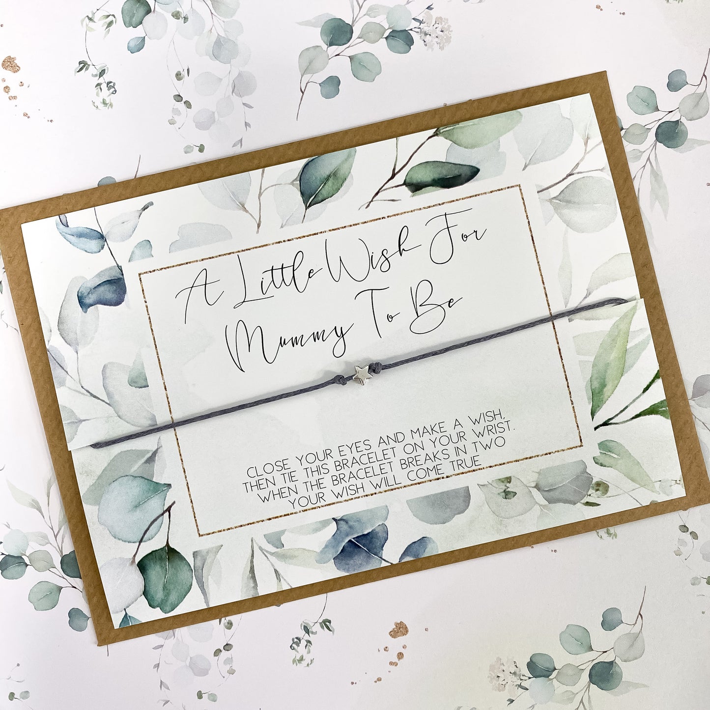 wish bracelet, pregnancy gift, mummy to be wish bracelet, new mum, baby shower gift, new baby gift, new mum, mummy to be, unisex gift