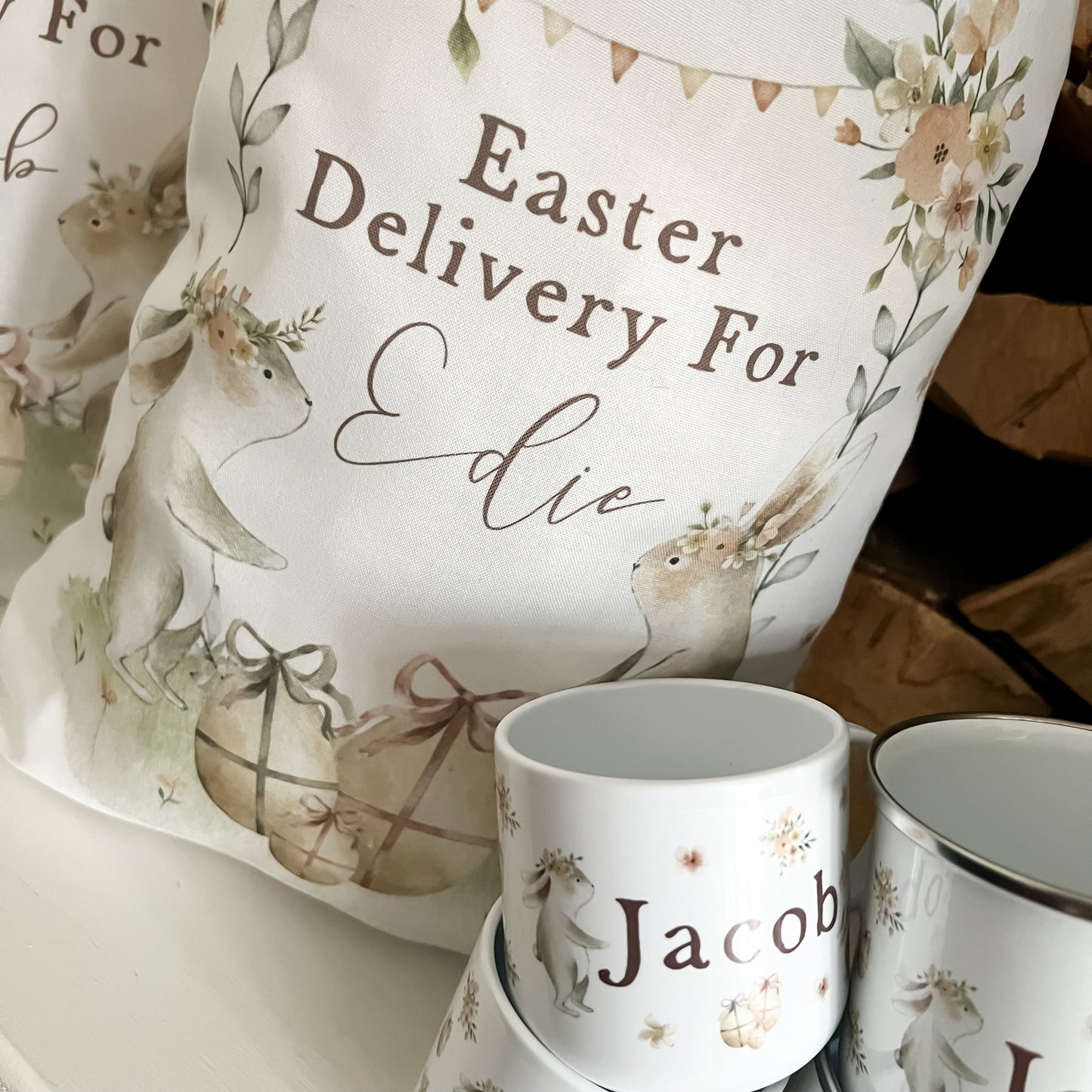 personalised easter mug, easter, easter gift, easter decoration, personalised easter gift, easter mug, kids mug
