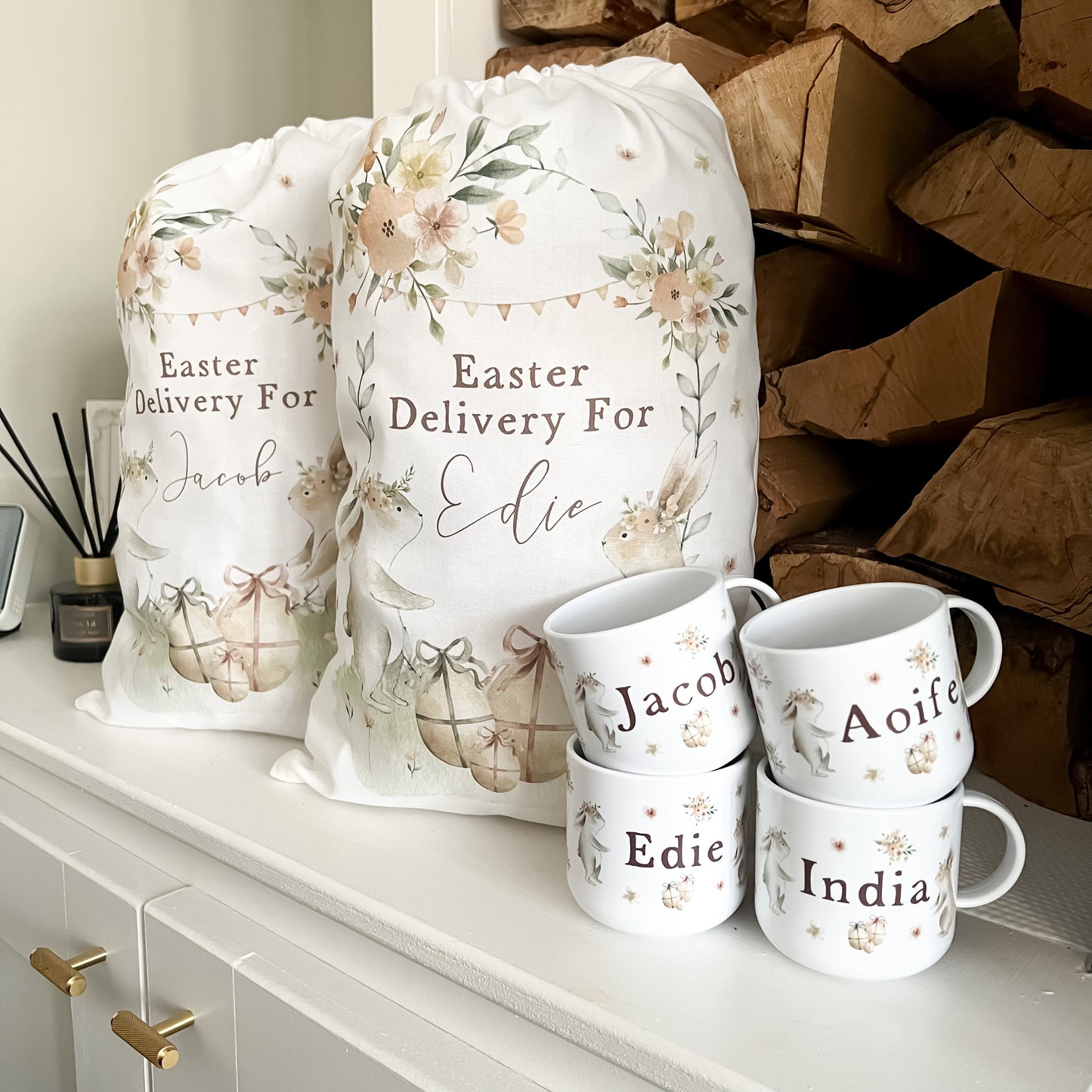 personalised easter mug, easter, easter gift, easter decoration, personalised easter gift, easter mug, kids mug