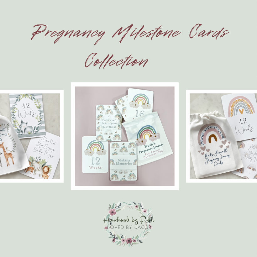 Pregnancy Milestone Cards Collection