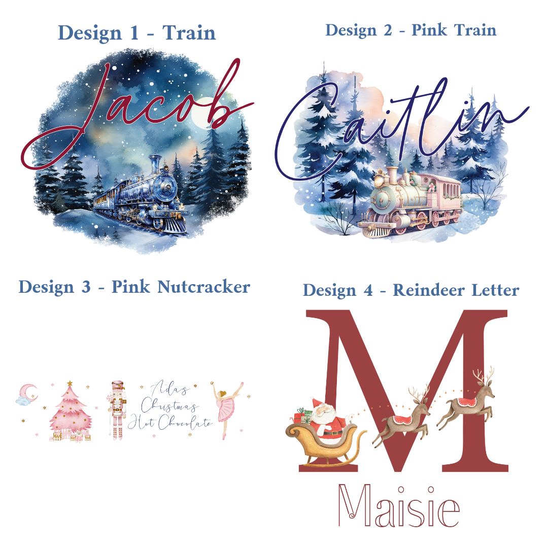 Christmas Bundle Deal 2 - 2 6oz Personalised Mugs