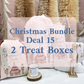 Christmas Bundle Deal 15 - 2 Personalised Christmas Treat Boxes