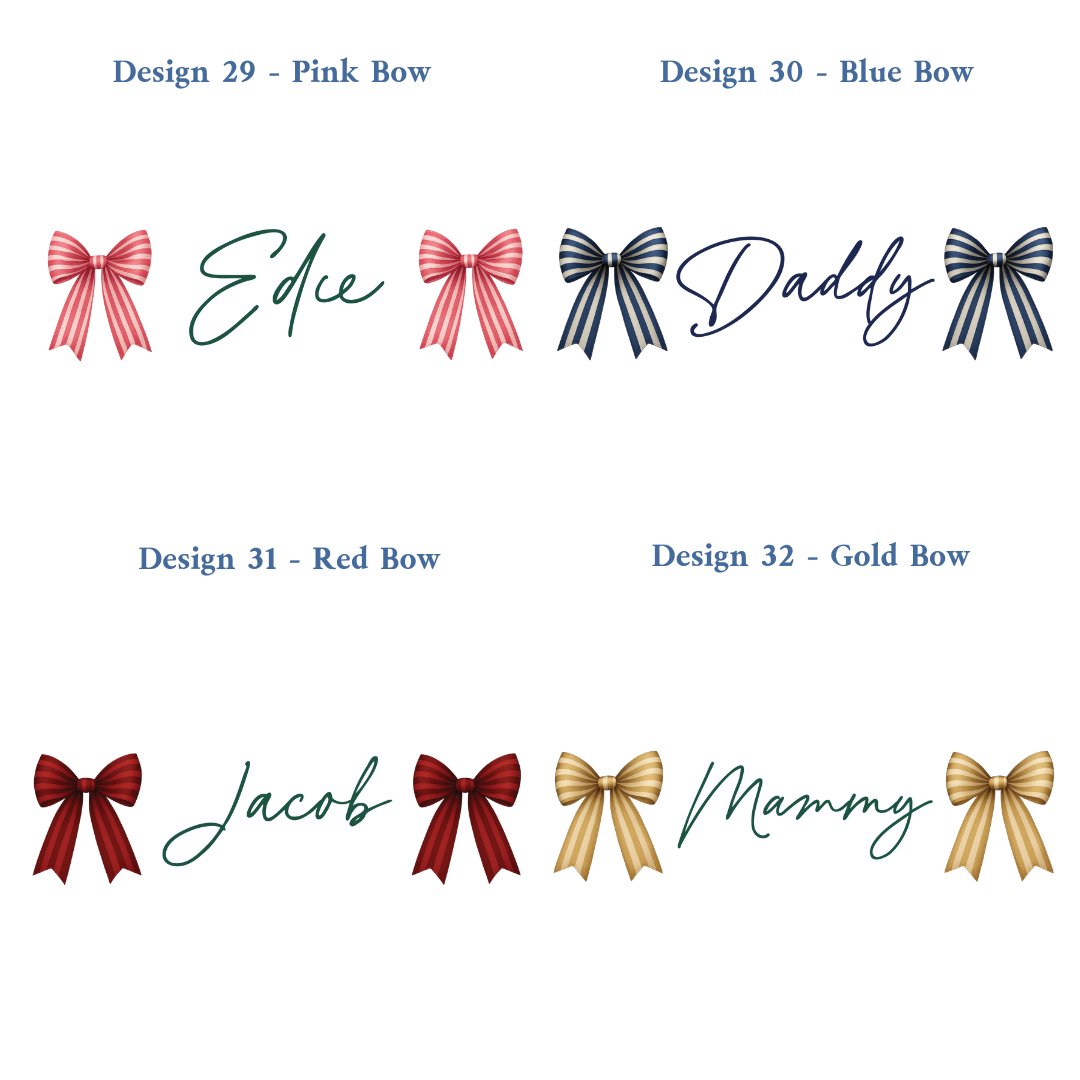 Christmas Bundle Deal 2 - 2 6oz Personalised Mugs