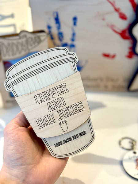 Father's Day Coffee Gift Card Holders