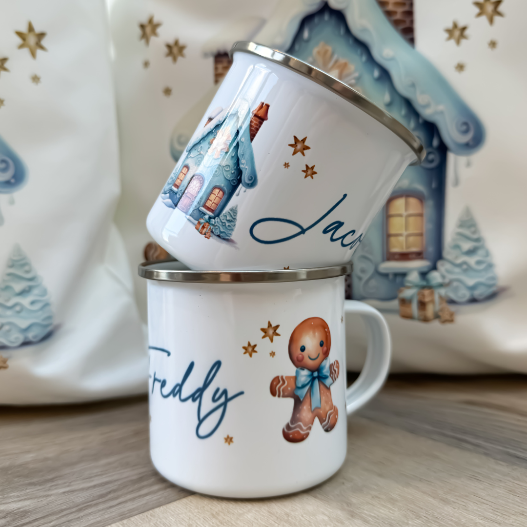 Christmas 12oz Enamel Mug