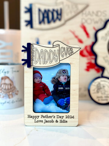 Father's Day Magnetic Photo Frame