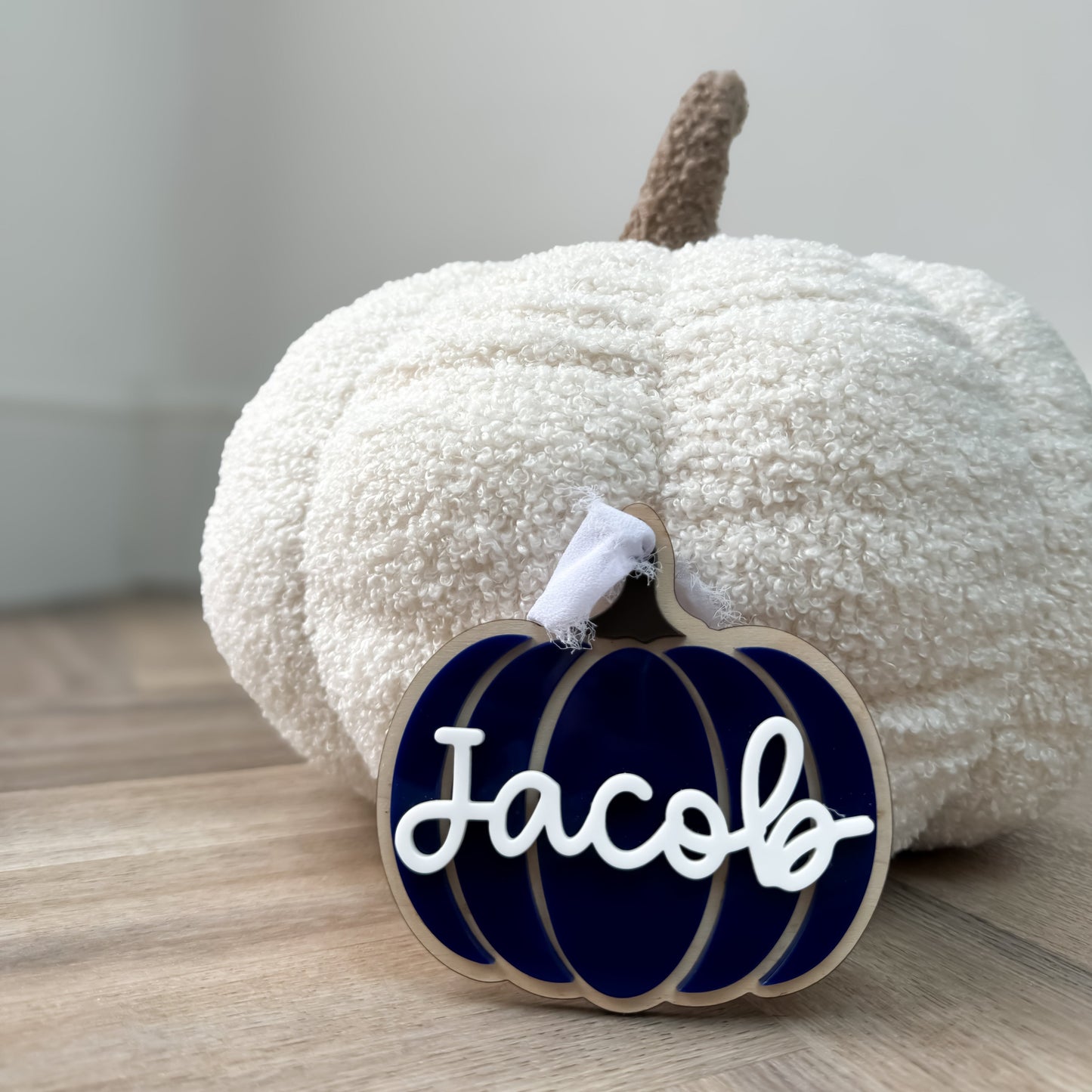 Halloween Pumpkin Boo Basket Tags.