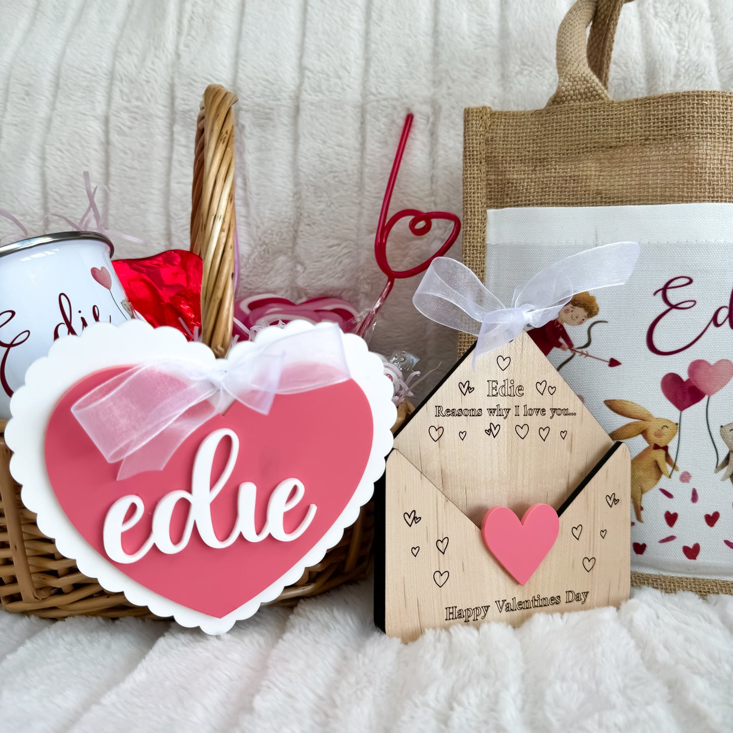 Valentine's Day Personalised Tag