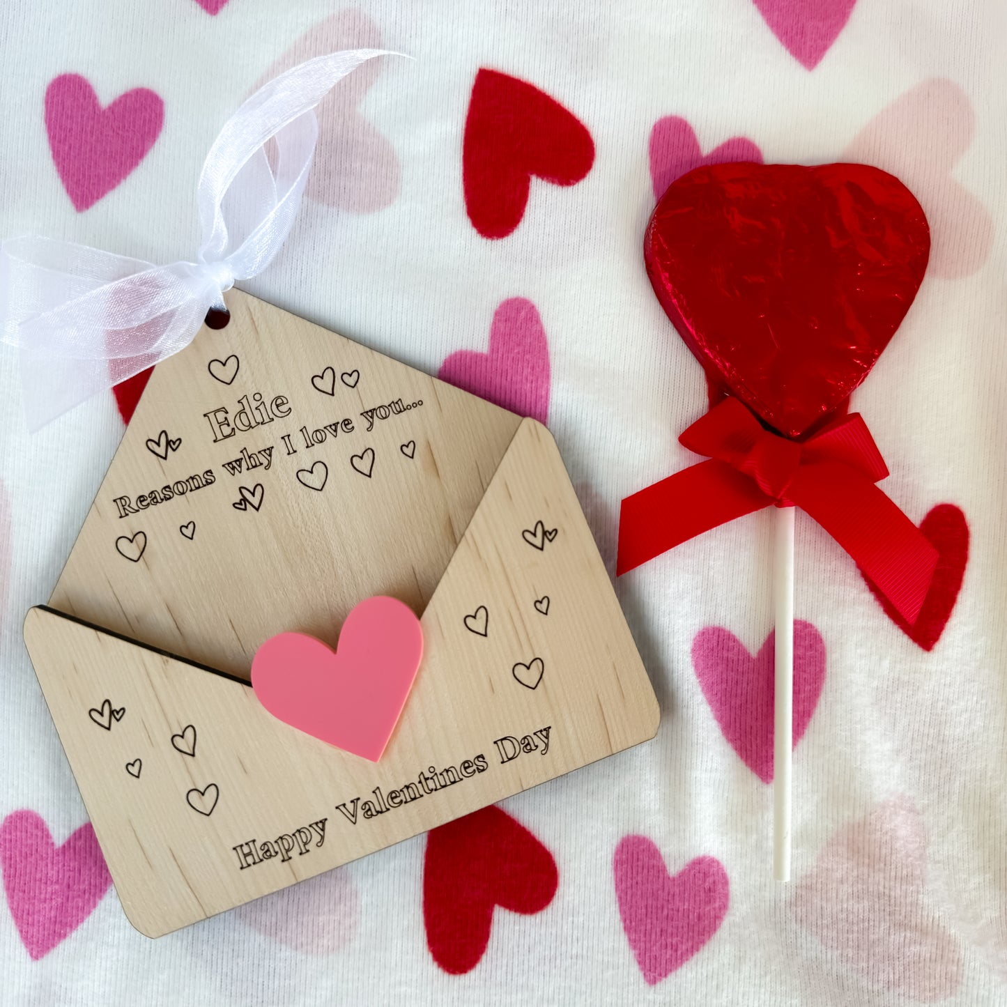 Valentine's Day Note Envelope