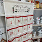Christmas Bundle Deal 12 - Personalised Linen Christmas Advent Calendar & White 69cm Sack