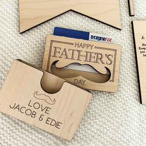 Father's Day Gift Card Holder