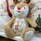 Personalised Christmas Reindeer Teddy
