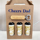 Personalised Father’s Day Beer Holder & Bottle Opener