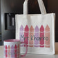 Personalised Teacher Crayon Tote Bag