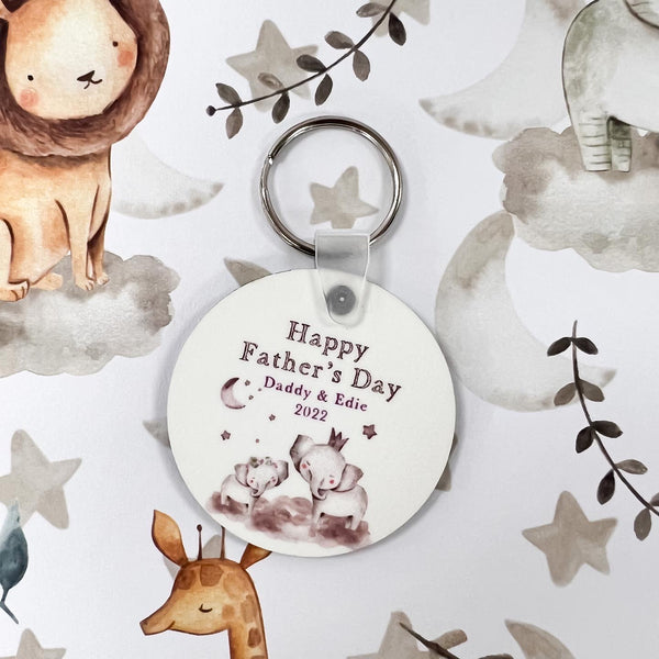 Personalised Father's Day Gift, Daddy to be gift, pregnancy announcement, valentines gift, gift from bump, birthday gift for daddy, Keyring
