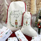 personalised santa sack, Christmas Stocking, nutcracker, sugar plum fairy
