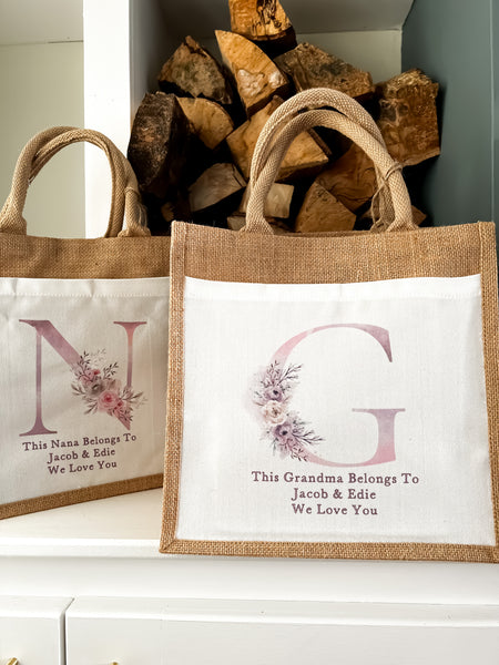 Mothers Day Gift, Personalised, Mothers Day Bag, Mothers day gift for Granny, Grandma, Nana, Nanny, Gift for her, personalised bag
