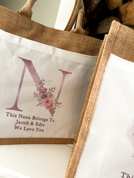 Mothers Day Gift, Personalised, Mothers Day Bag, Mothers day gift for Granny, Grandma, Nana, Nanny, Gift for her, personalised bag