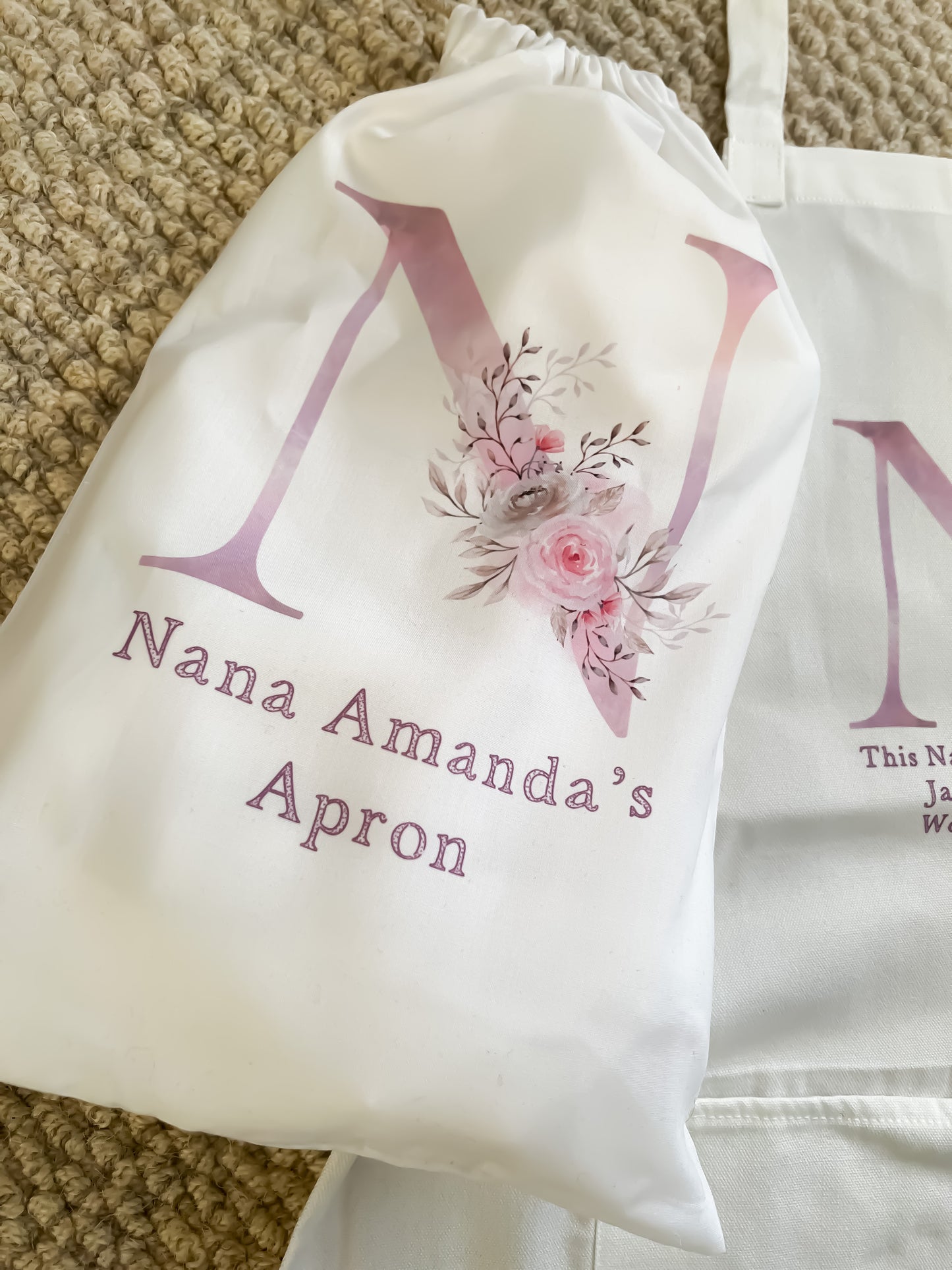 Personalised Apron, Mothers Day Gift, Personalised, Mothers Day Apron, Mothers day gift for Granny, Grandma, Nana, Nanny, Baking Gift