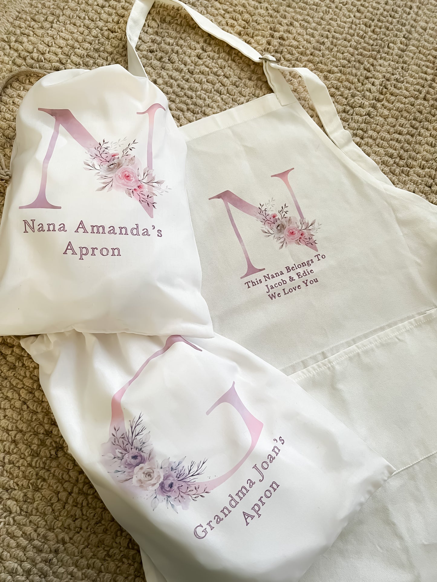 Personalised Apron, Mothers Day Gift, Personalised, Mothers Day Apron, Mothers day gift for Granny, Grandma, Nana, Nanny, Baking Gift