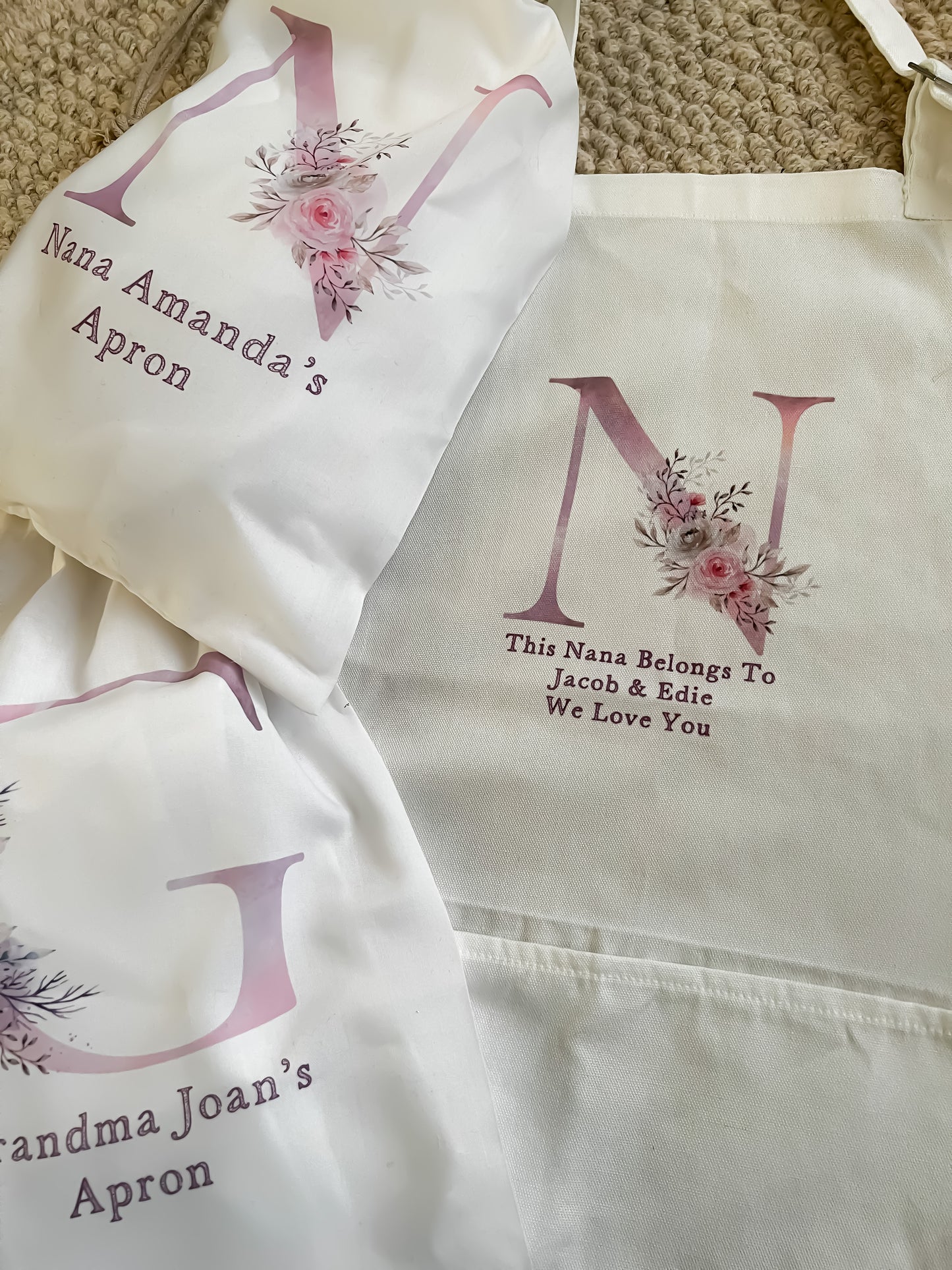 Personalised Apron, Mothers Day Gift, Personalised, Mothers Day Apron, Mothers day gift for Granny, Grandma, Nana, Nanny, Baking Gift