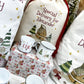personalised santa sack, Christmas Stocking, Santa house