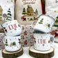 Personalised Christmas mug, hot chocolate mug, new elf