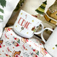 Personalised Christmas mug, hot chocolate mug, new elf