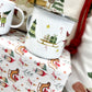 personalised santa sack, Christmas Stocking, Santa house