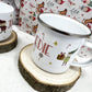 Personalised Christmas mug, hot chocolate mug, new elf