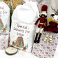 personalised santa sack, gingerbread