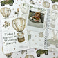 baby milestone cards, Safari Adventure