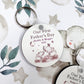 Personalised Father's Day Gift Keyring, Daddy to be gift, pregnancy announcement, valentines gift, gift from bump, birthday gift for daddy, Keyring
