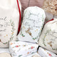 personalised Christmas sack,  Christmas stocking, reindeer