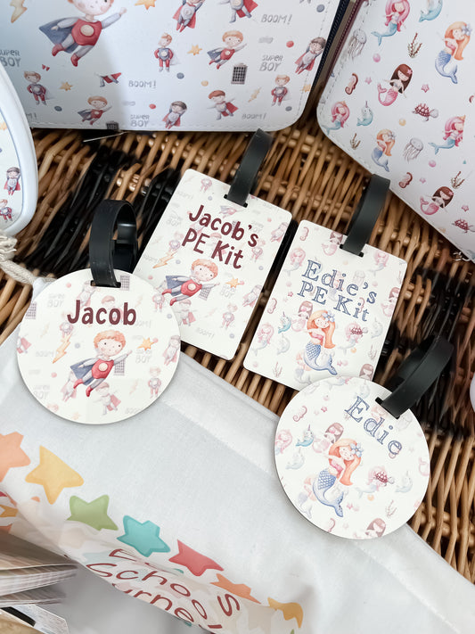 Personalised bag tags